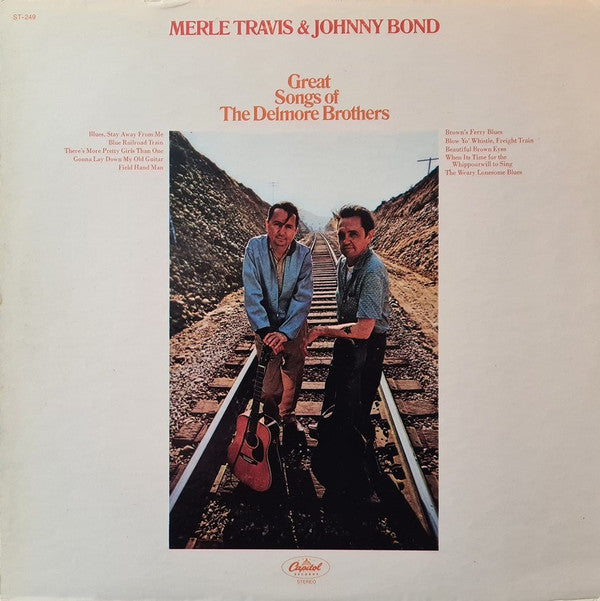 Merle Travis, Johnny Bond : Great Songs Of The Delmore Brothers (LP)