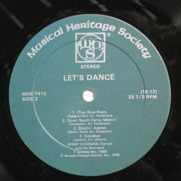 Benny Goodman And His Orchestra : Let's Dance (LP, Album)