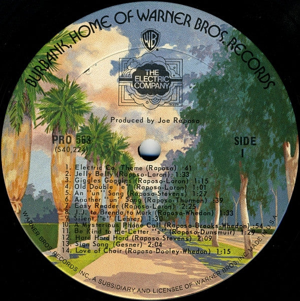 The Electric Company (2) : The Electric Company (LP, Album, RP)