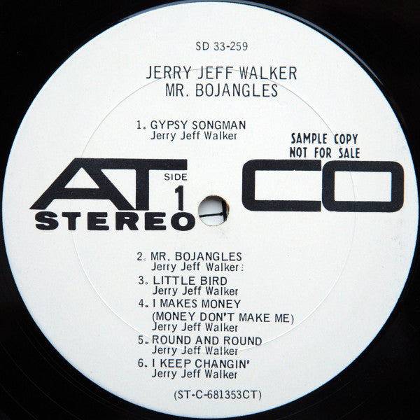 Jerry Jeff Walker : Mr. Bojangles (LP, Album, Promo, CT )