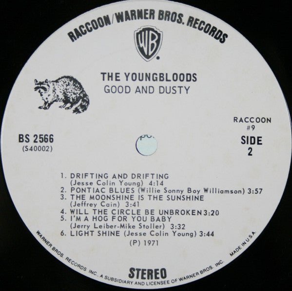 The Youngbloods : Good And Dusty (LP, Album, Pit)