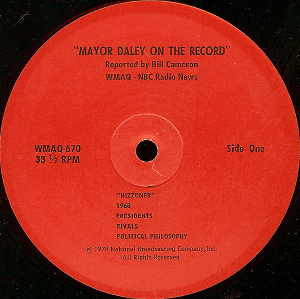 Mayor Daley* : Mayor Daley On The Record (LP)
