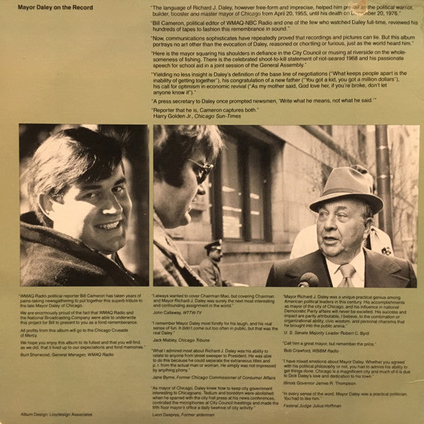 Mayor Daley* : Mayor Daley On The Record (LP)