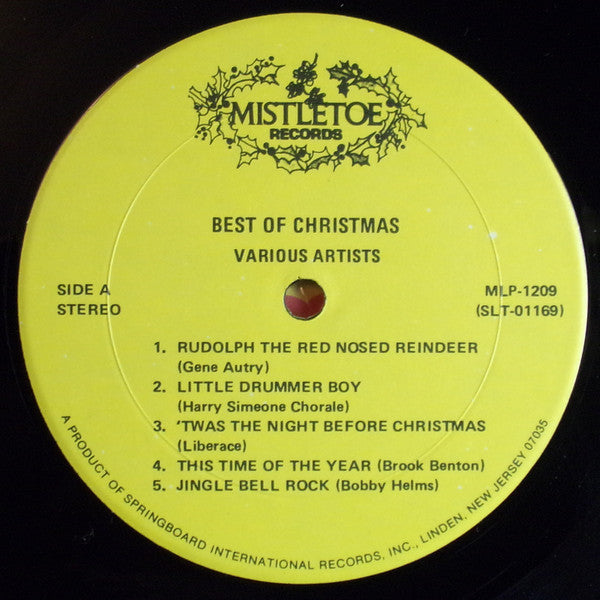 Various : Best Of Christmas (LP, Comp)