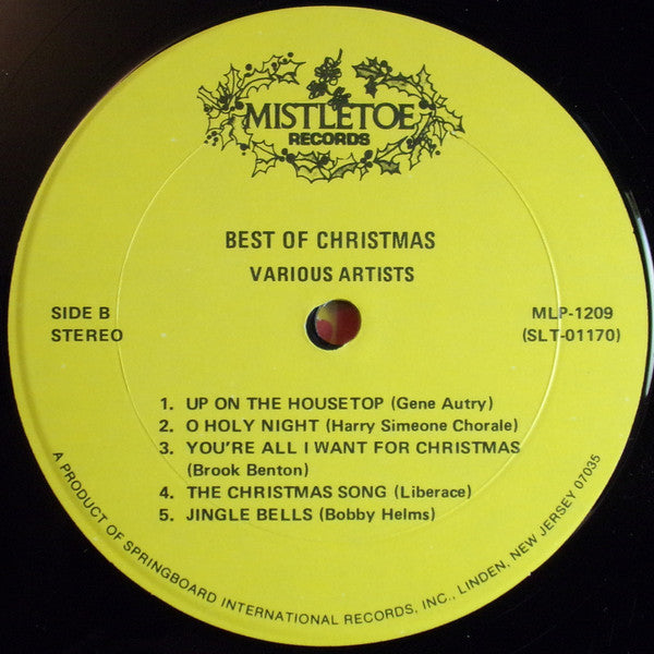 Various : Best Of Christmas (LP, Comp)