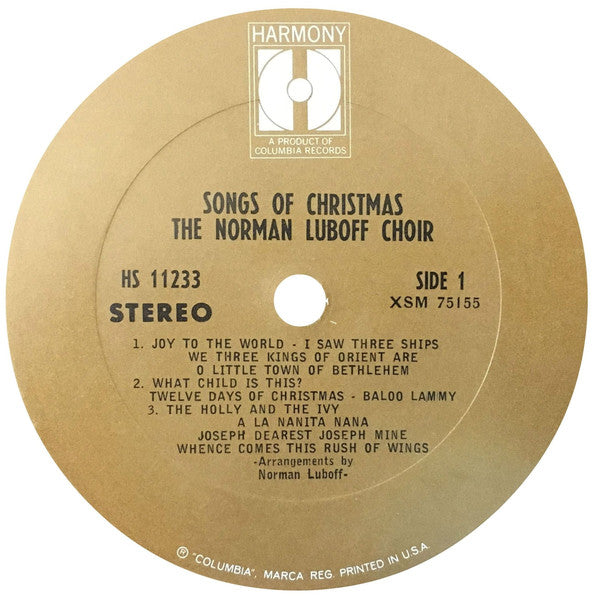 The Norman Luboff Choir* : Songs Of Christmas (LP)