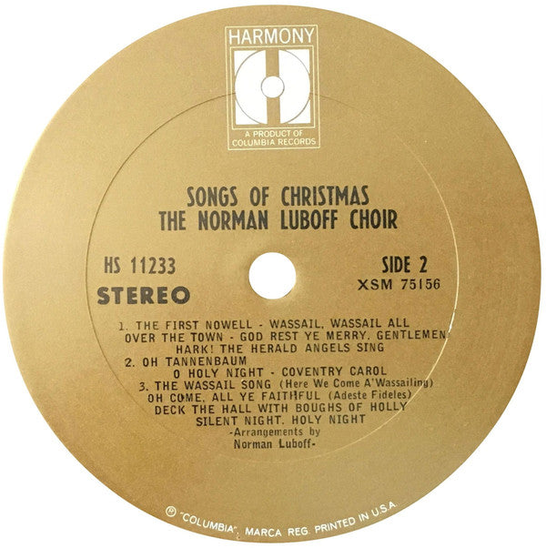 The Norman Luboff Choir* : Songs Of Christmas (LP)