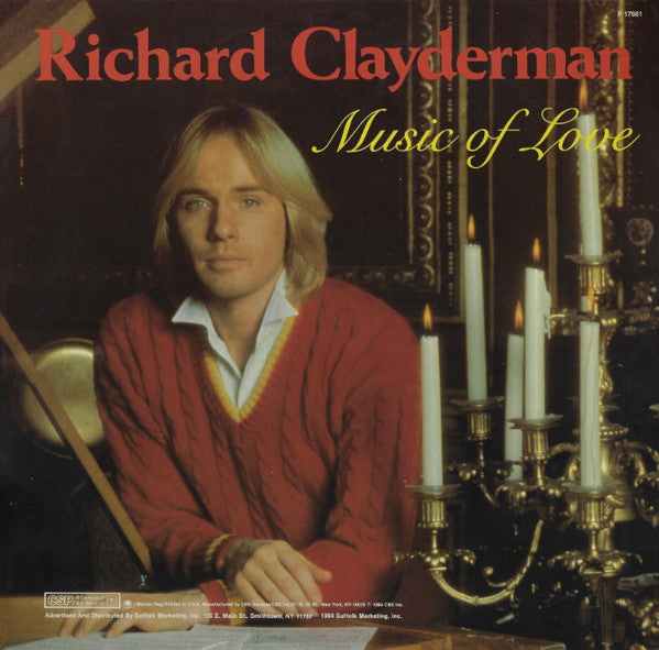 Richard Clayderman : Music Of Love (LP, Comp)