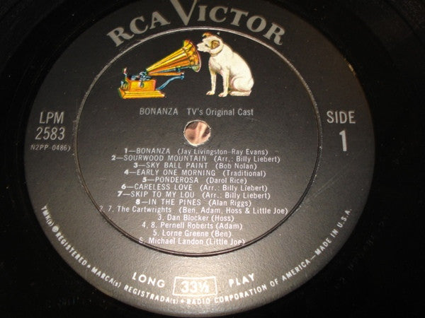 "Bonanza" Cast : Ponderosa Party Time! (LP, Album, Mono)