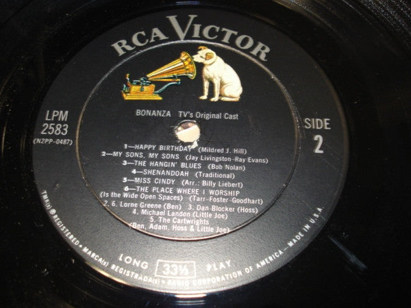 "Bonanza" Cast : Ponderosa Party Time! (LP, Album, Mono)