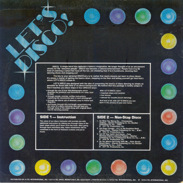 Various : Let's Disco (LP, Comp)