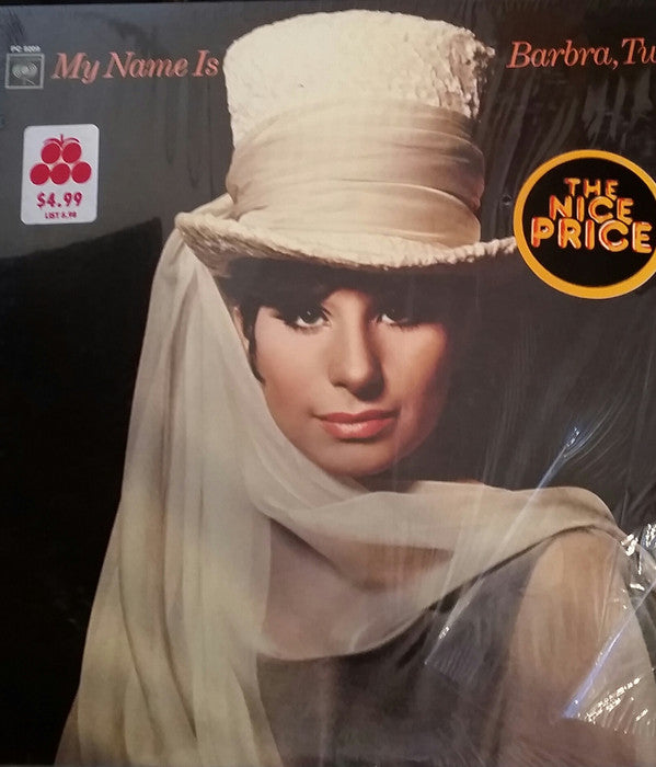 Barbra Streisand : My Name Is Barbra, Two... (LP, Album, RE)