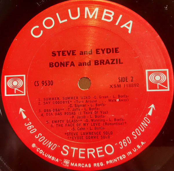 Steve & Eydie, Bonfá* : Steve & Eydie, Bonfá & Brazil (LP, Album)