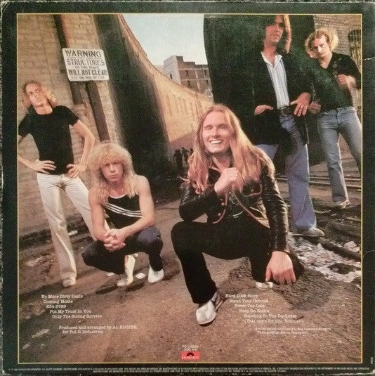 The Johnny Van Zant Band* : No More Dirty Deals (LP, Album, Ric)