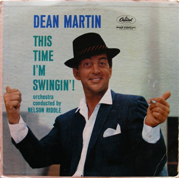 Dean Martin Orchestra Conducted By Nelson Riddle : This Time I'm Swingin' (LP, Album, Mono, RP, Los)