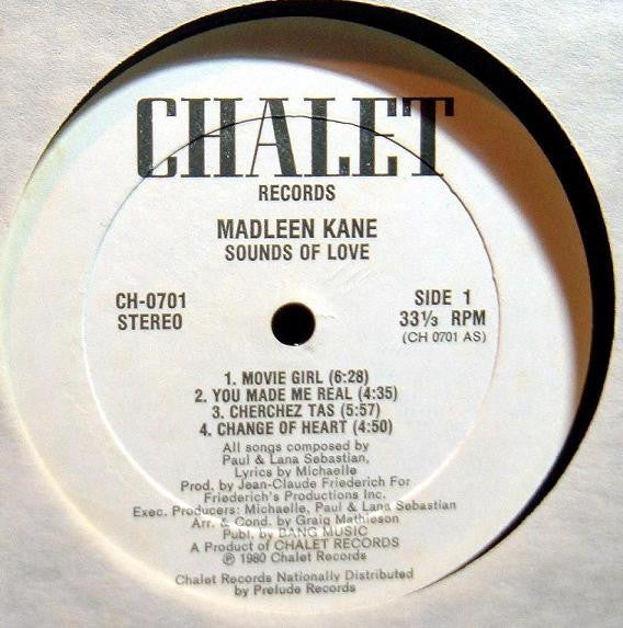 Madleen Kane : Sounds Of Love (LP, Album)