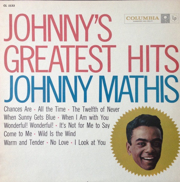 Johnny Mathis : Johnny's Greatest Hits (LP, Comp, Mono, Ter)