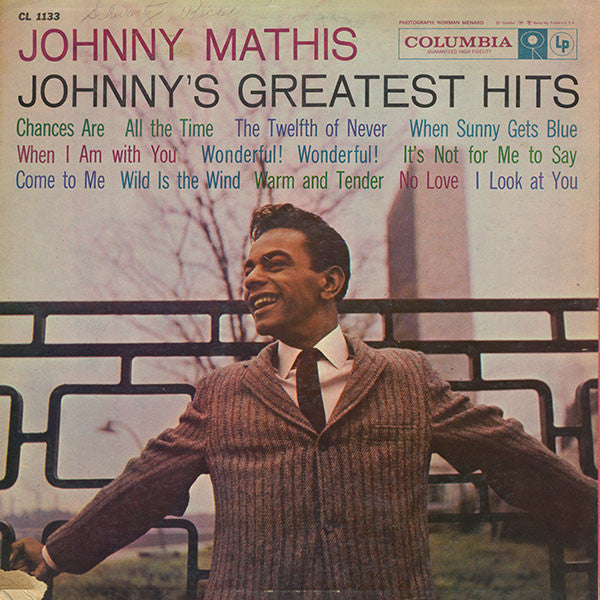 Johnny Mathis : Johnny's Greatest Hits (LP, Comp, Mono, Ter)