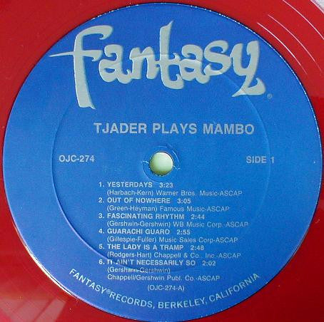 Cal Tjader : Tjader Plays Mambo (LP, Album, RE, RM, Red)