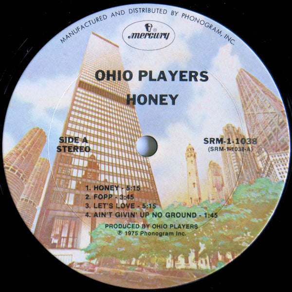 Ohio Players : Honey (LP, Album, Pit)