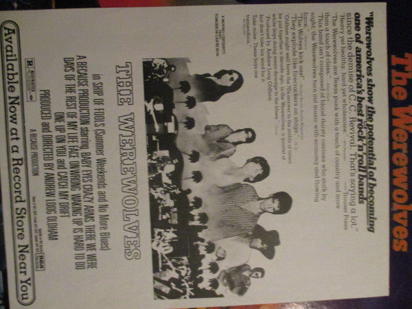 The Werewolves* : Ship Of Fools (Summer Weekends And No More Blues) (LP, Album)