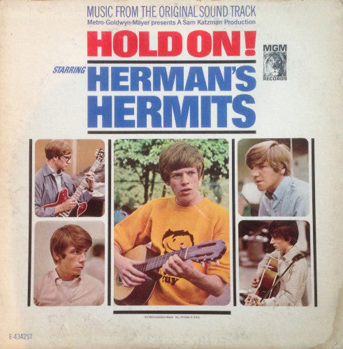 Herman's Hermits : Hold On! (Music From The Original Sound Track) (LP, Album, Mono, Club, Cap)