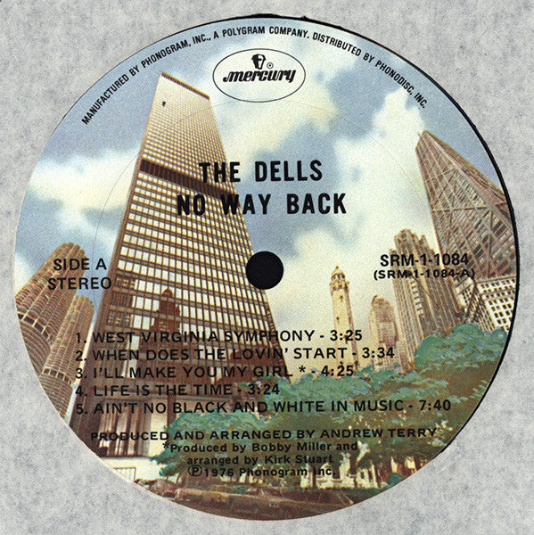 The Dells : No Way Back (LP, Album, Ter)