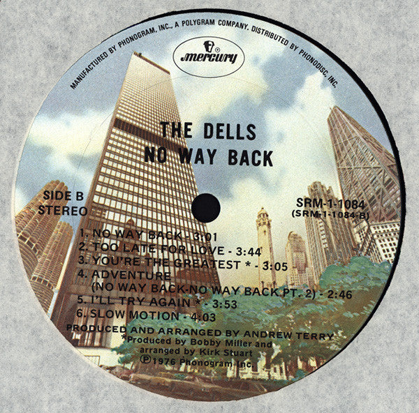 The Dells : No Way Back (LP, Album, Ter)