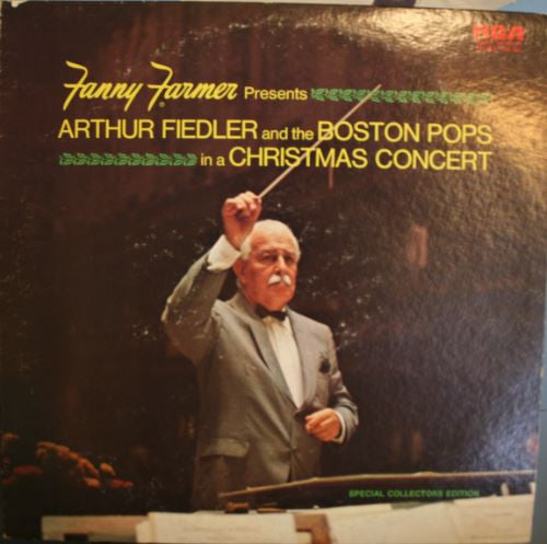 Arthur Fiedler And The Boston Pops* : Arthur Fiedler And The Boston Pops In A Christmas Concert (LP, Comp)