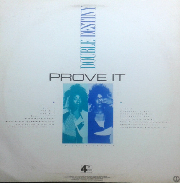 Double Destiny : Prove It (12")