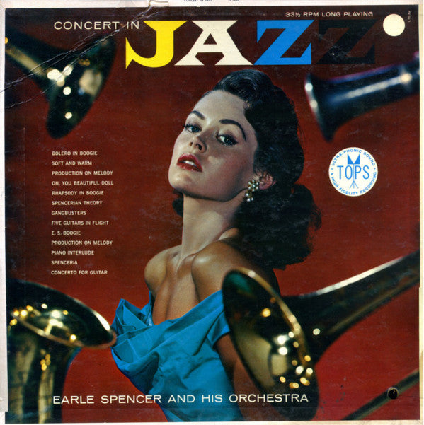 Earle Spencer And His Orchestra* : Concert In Jazz (LP)