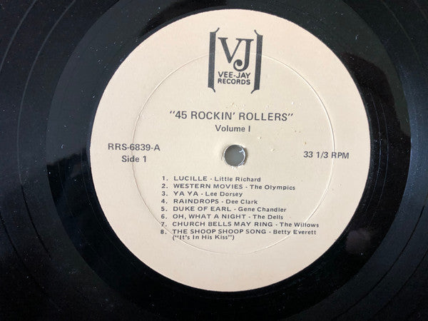 Various : 45 Rockin' Rollers (3xLP, Comp)