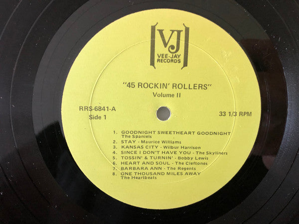 Various : 45 Rockin' Rollers (3xLP, Comp)