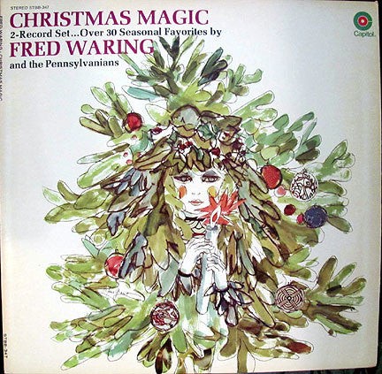 Fred Waring & The Pennsylvanians : Christmas Magic (2xLP, Album, Comp)