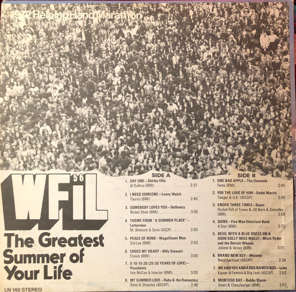 Various : WFIL 56 Summer Of Love (LP, Comp)