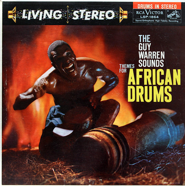The Guy Warren Sounds : Themes For African Drums (LP, Album)