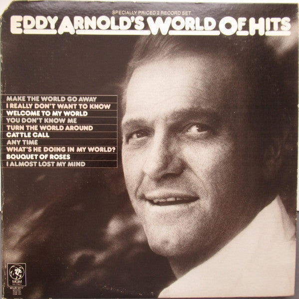 Eddy Arnold : Eddy Arnold's World Of Hits (2xLP, Comp)