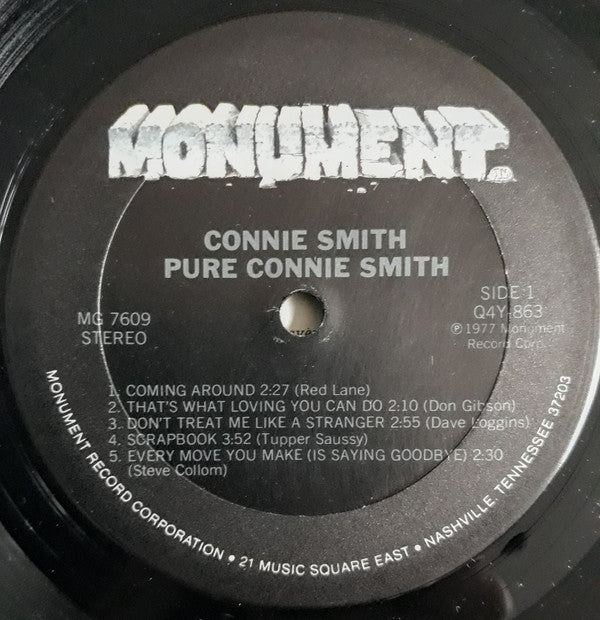 Connie Smith : Pure Connie Smith (LP, Album)