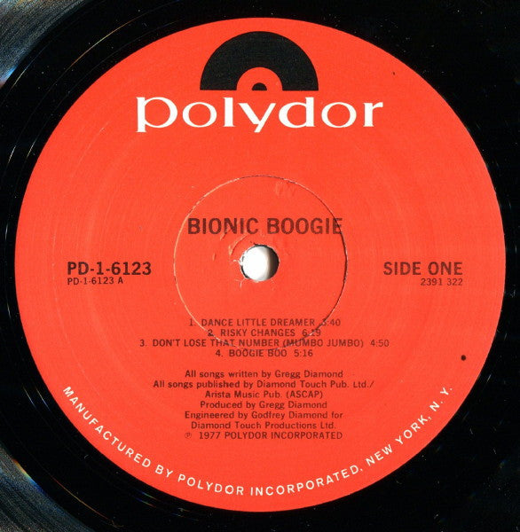 Bionic Boogie : Bionic Boogie (LP, Album)