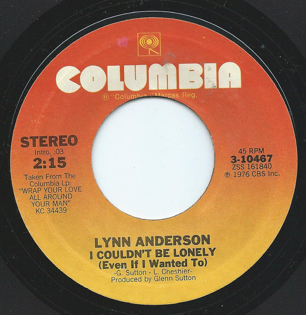 Lynn Anderson : Wrap Your Love All Around Your Man (7", Single, Styrene, San)
