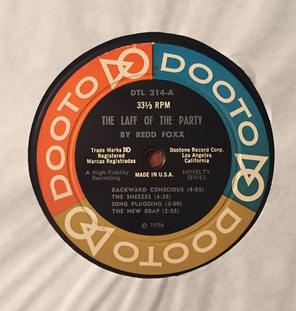Redd Foxx : Laff Of The Party - Volume 1 (LP, Album)