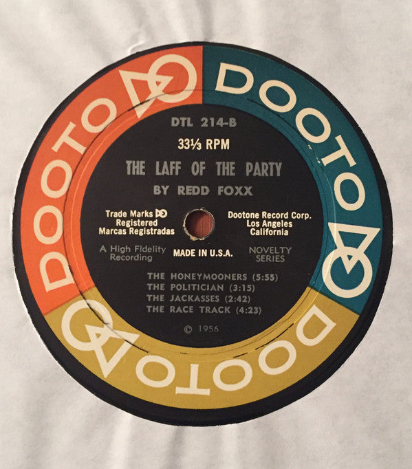 Redd Foxx : Laff Of The Party - Volume 1 (LP, Album)