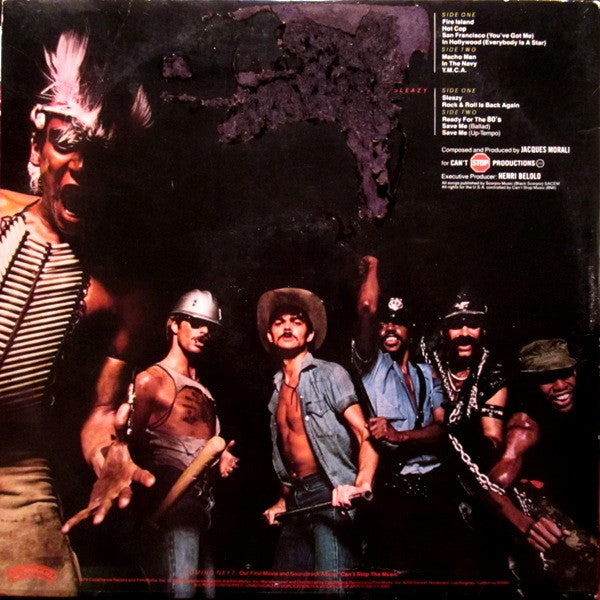 Village People : Live And Sleazy (2xLP, Album, 53 )
