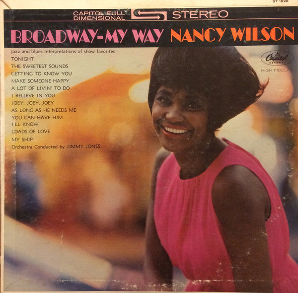 Nancy Wilson : Broadway - My Way (LP, Album, Scr)