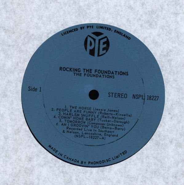 The Foundations : Rocking The Foundations (LP)