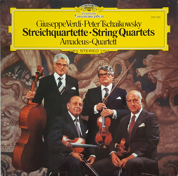 Amadeus-Quartett, Giuseppe Verdi, Peter Tschaikowsky* : Streichquartette = String Quartets (LP)