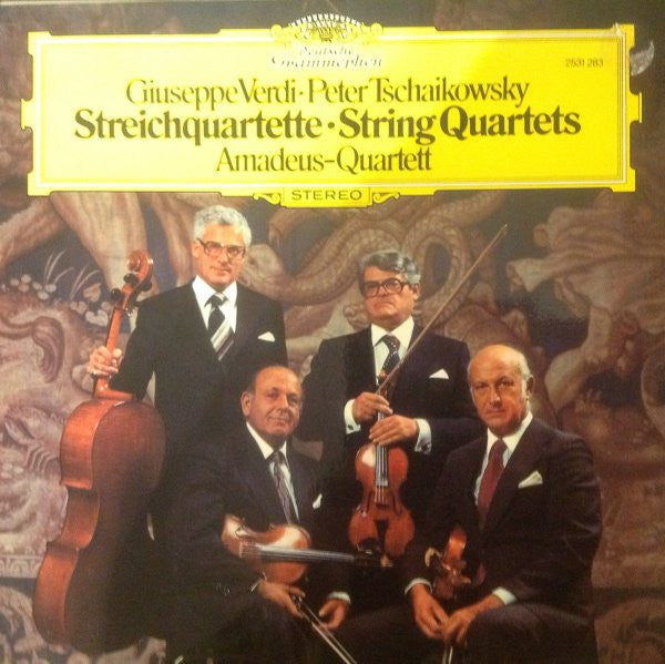 Amadeus-Quartett, Giuseppe Verdi, Peter Tschaikowsky* : Streichquartette = String Quartets (LP)