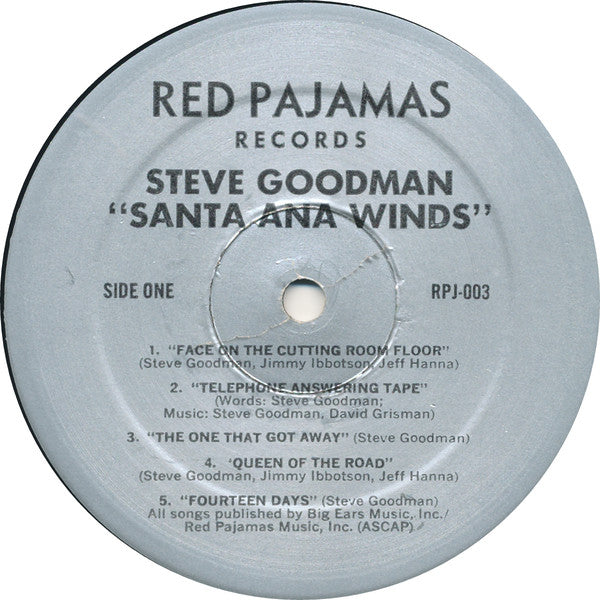 Steve Goodman : Santa Ana Winds (LP, Album)