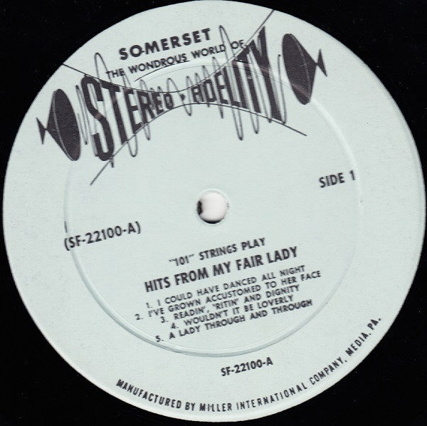 101 Strings : Hits From The Warner Bros. Production Of My Fair Lady (LP, Album)