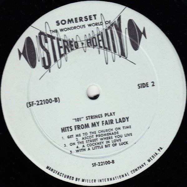 101 Strings : Hits From The Warner Bros. Production Of My Fair Lady (LP, Album)